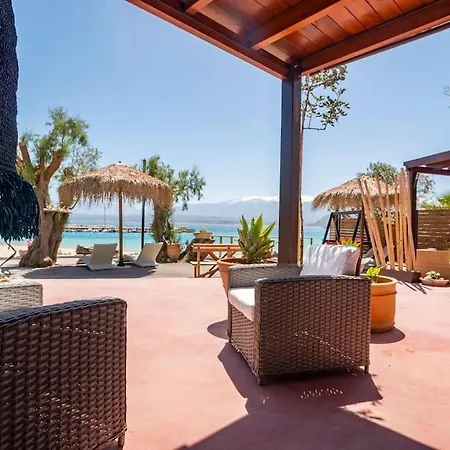 Sea And Sun Metaxy Mas, Brand-new, Beachfront ! *