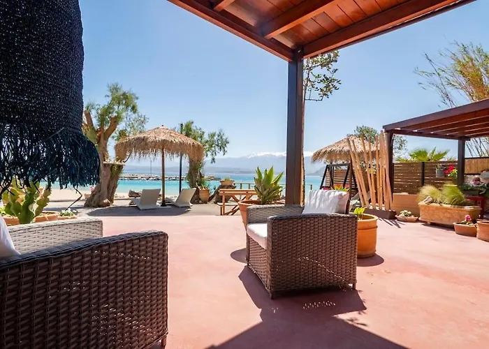 Sea And Sun Metaxy Mas, Brand-new, Beachfront ! *