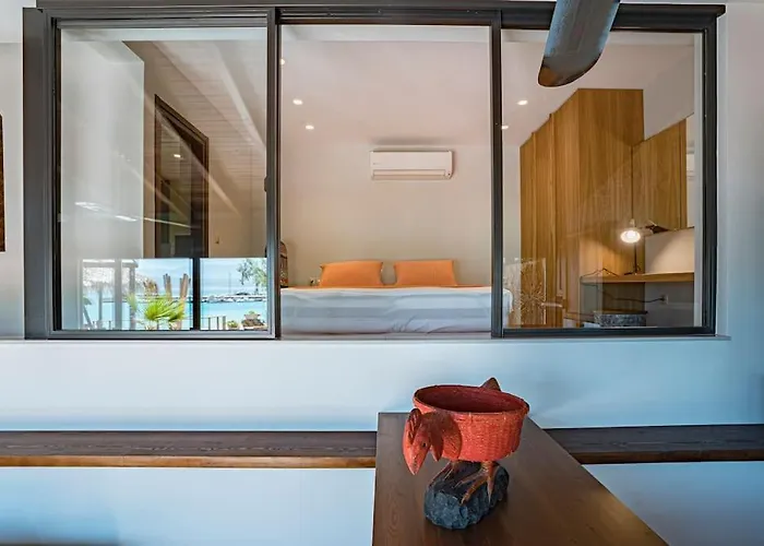 Sea And Sun Metaxy Mas, Brand-new, Beachfront ! Σπίτι διακοπών *