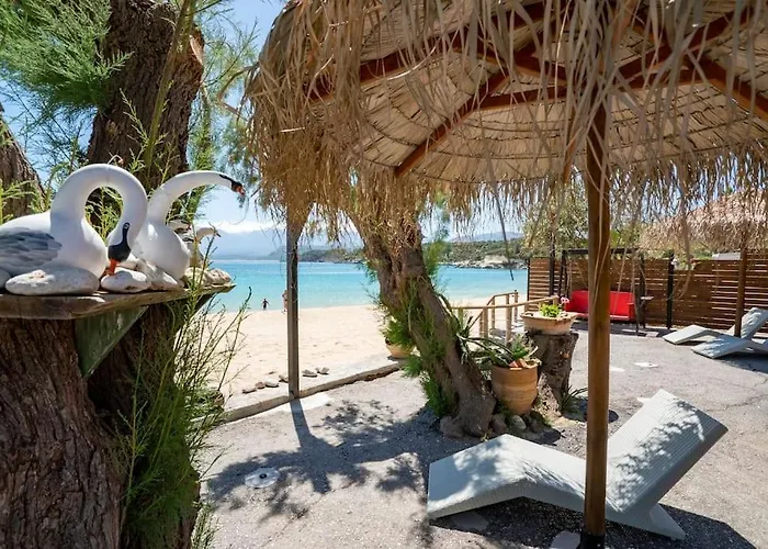 Sea And Sun Metaxy Mas, Brand-new, Beachfront !