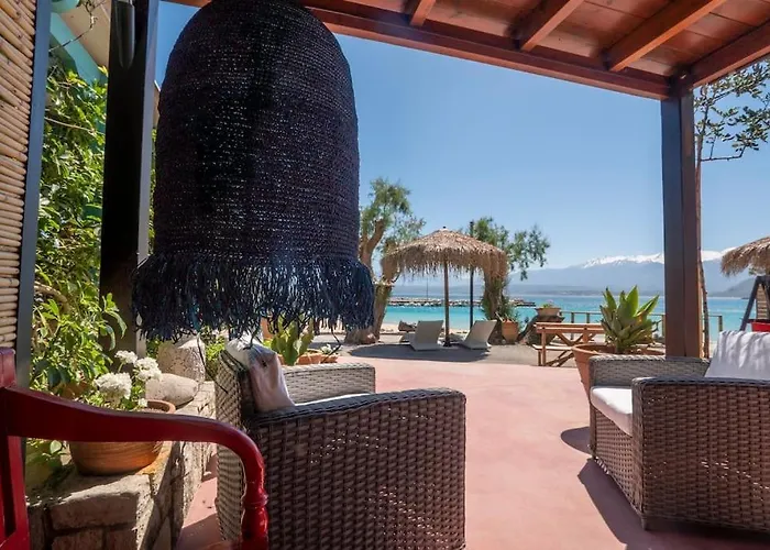 Sea And Sun Metaxy Mas, Brand-new, Beachfront ! *